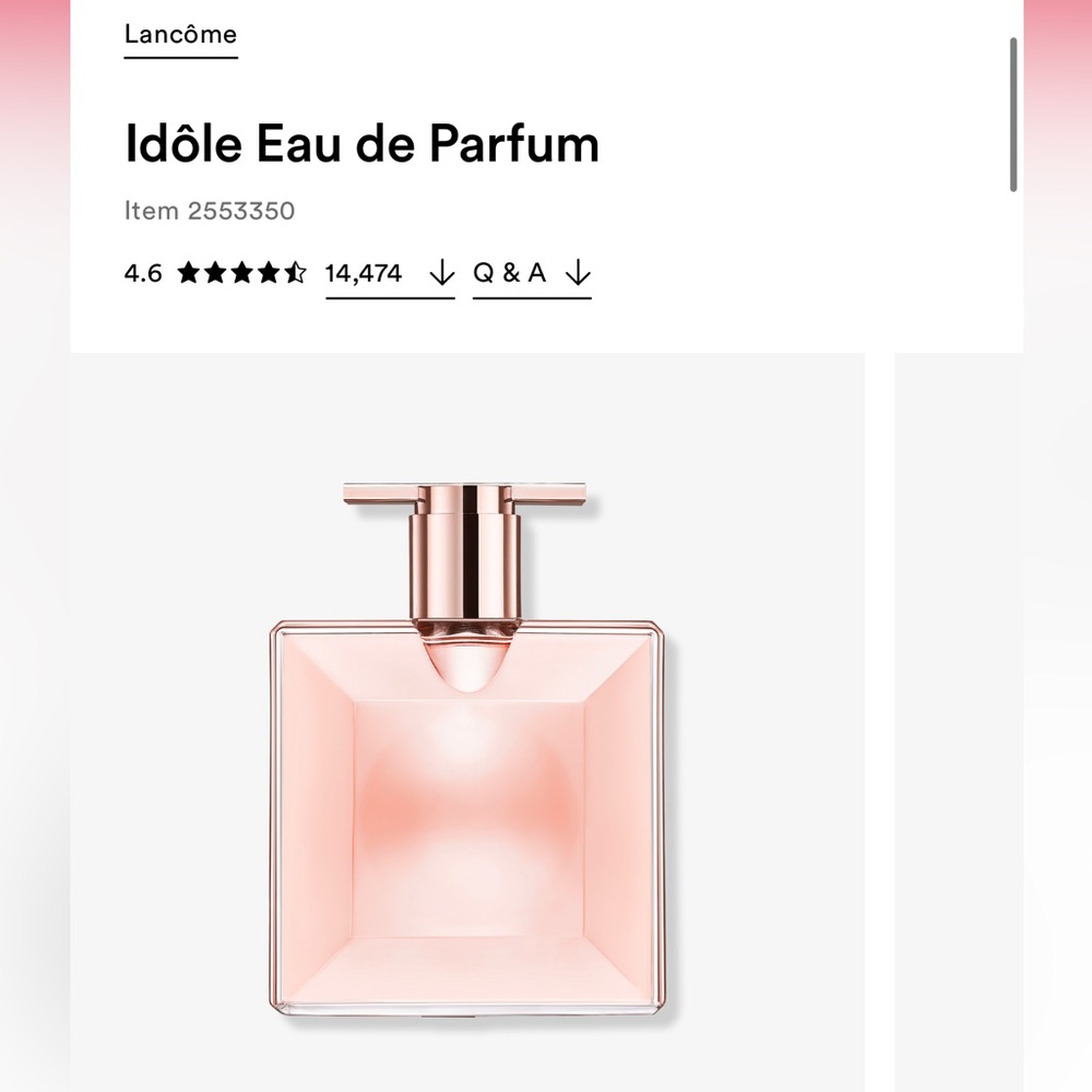 Lancôme Idole Perfume